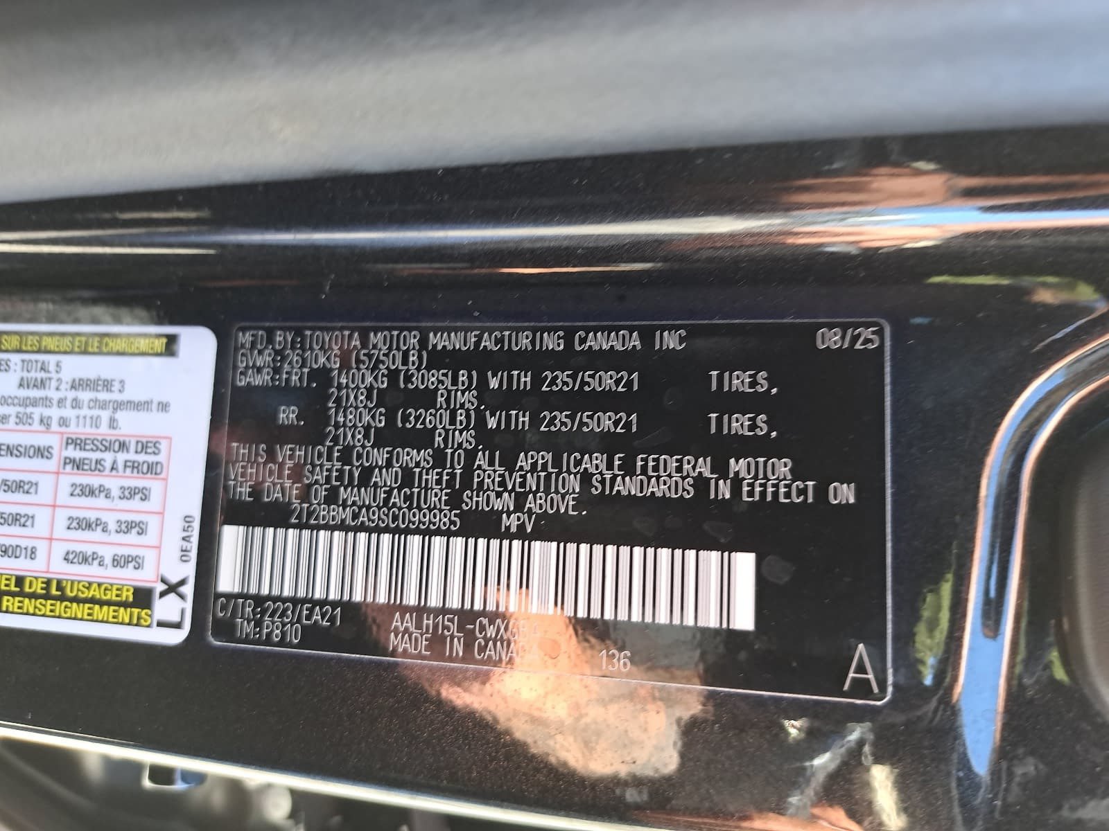 Used 2025 Lexus RX 350h w/ Convenience Package AWD/4WD image 40