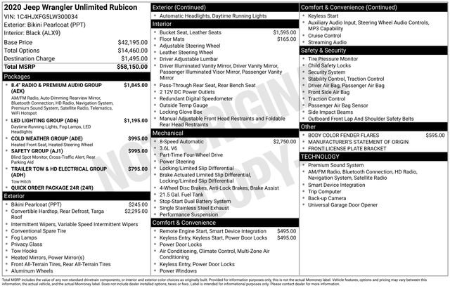 Used 2020 Jeep Wrangler Unlimited Rubicon image 33