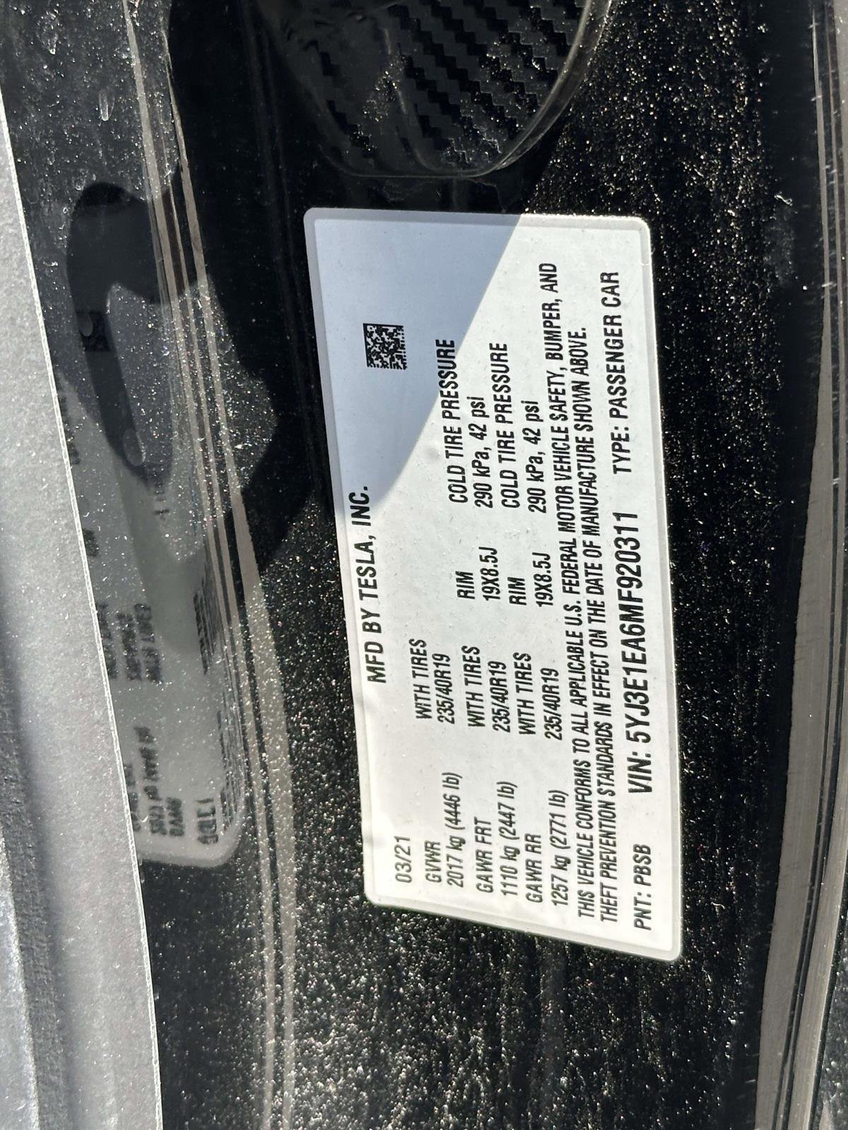 Used 2021 Tesla Model 3 Standard Range Plus RWD image 16