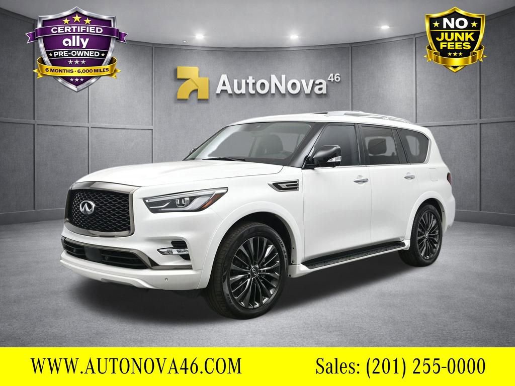 Used 2021 INFINITI QX80 Premium Select w/ Cargo Package image 1