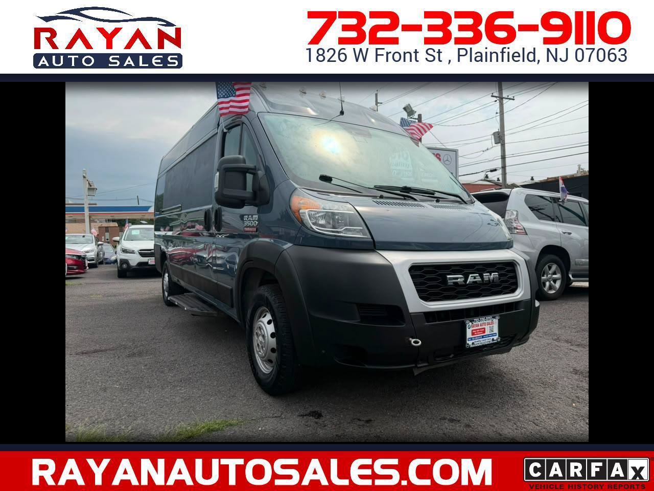Used 2021 RAM ProMaster 3500