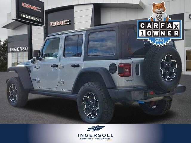 Used 2023 Jeep Wrangler Unlimited Rubicon 4xe w/ Cold Weather Group image 35
