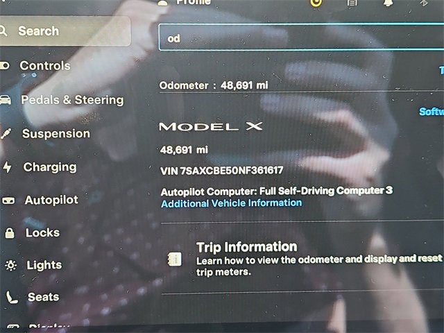 Used 2022 Tesla Model X image 10