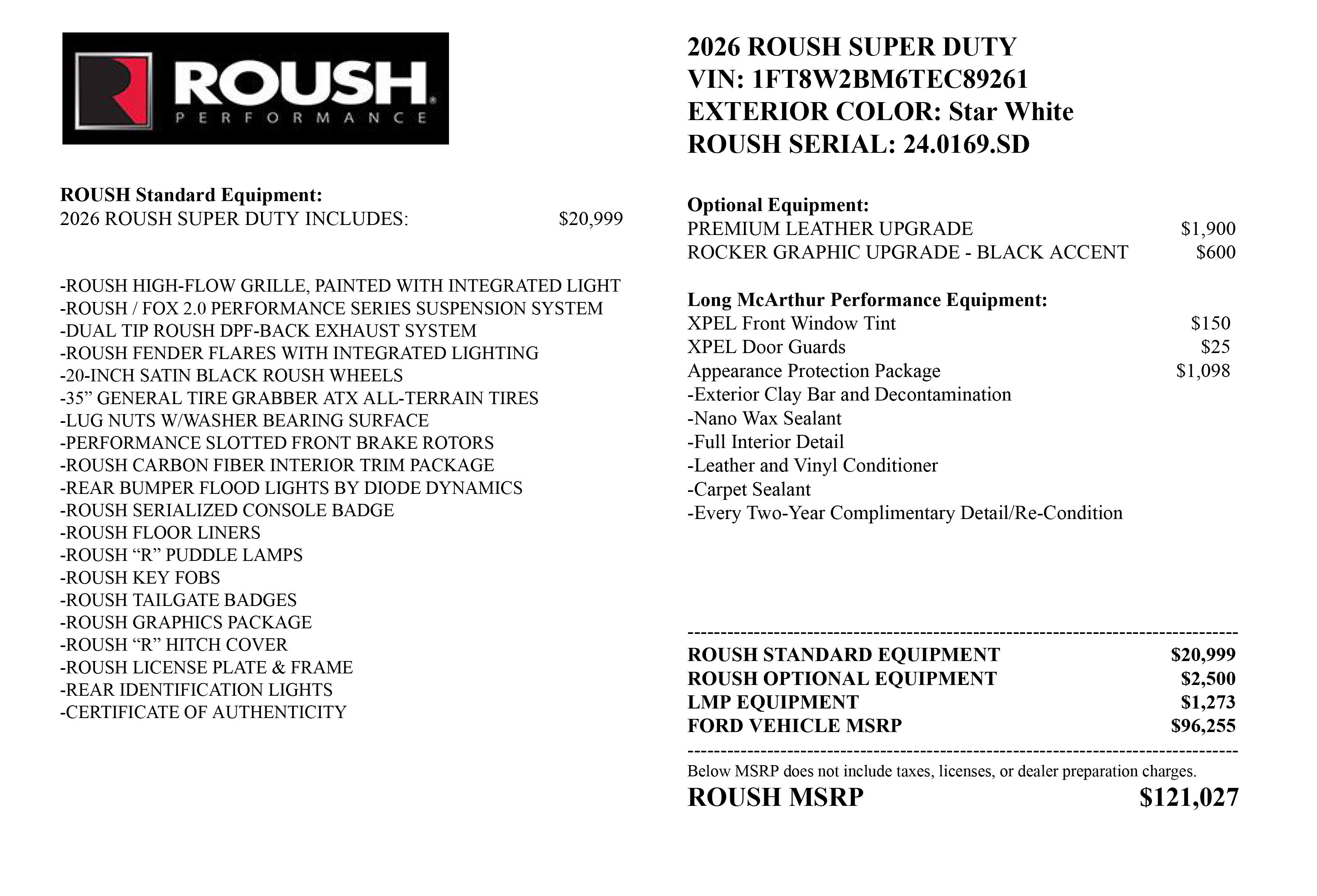 New 2026 Ford F250 Lariat w/ Black Appearance Package image 2