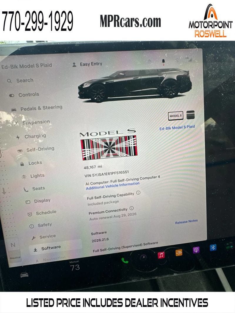 Used 2023 Tesla Model S Plaid