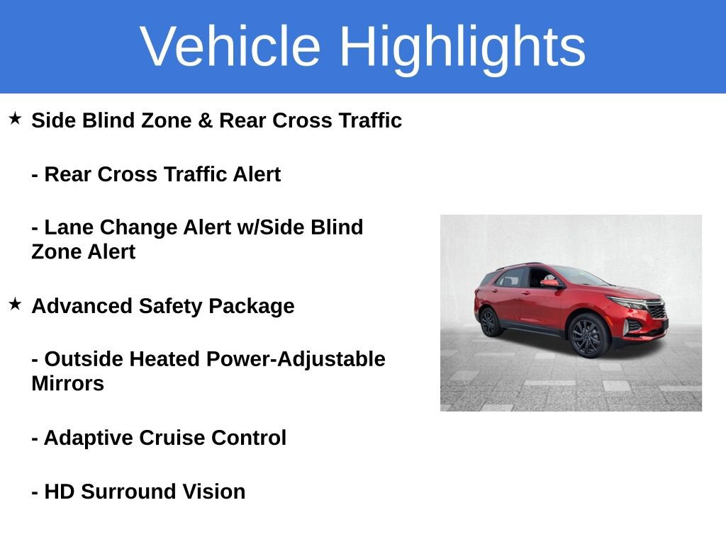 Certified 2023 Chevrolet Equinox RS w/ RS Leather Package image 6