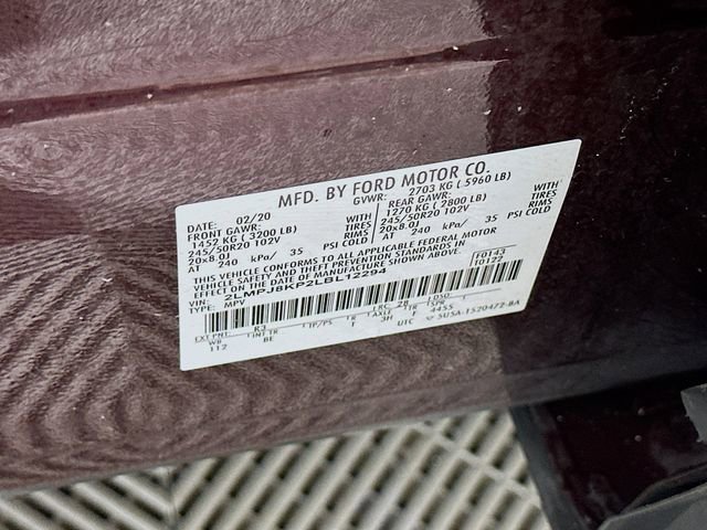 Used 2020 Lincoln Nautilus Reserve w/ Equipment Group 201A image 35