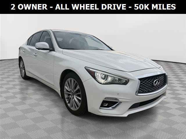 Used 2022 INFINITI Q50 Luxe w/ Cargo Package