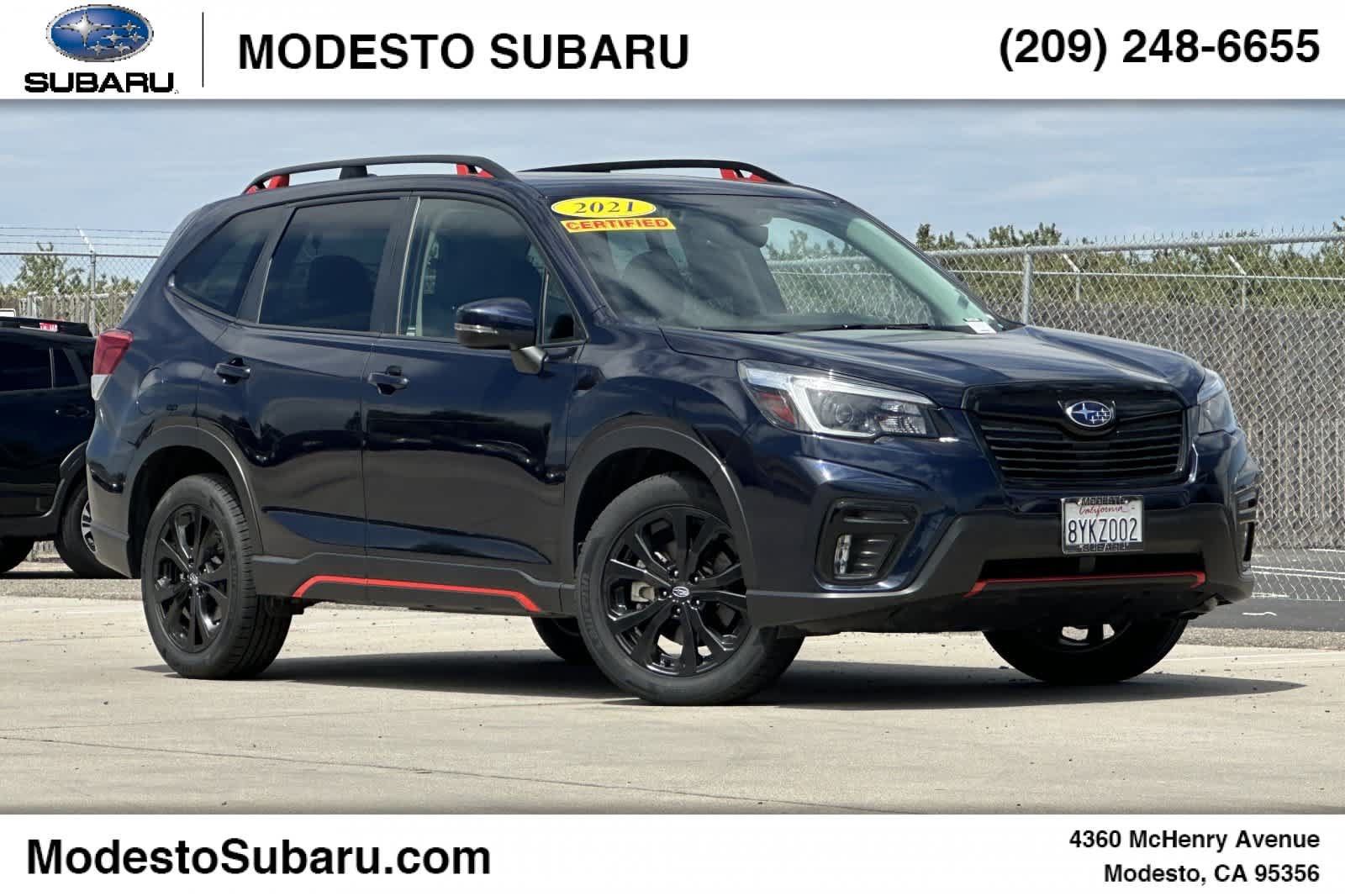 Certified 2021 Subaru Forester Sport w/ Popular Package #2 AWD/4WD image 1
