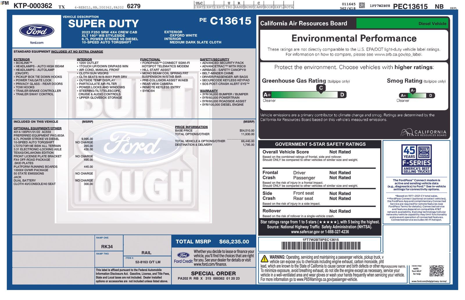 Used 2023 Ford F250 XLT w/ FX4 Off-Road Package image 32