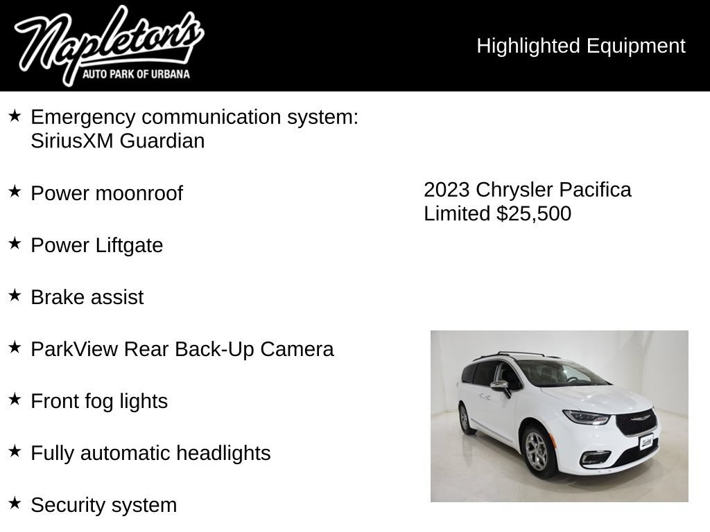 Used 2023 Chrysler Pacifica Limited FWD image 16