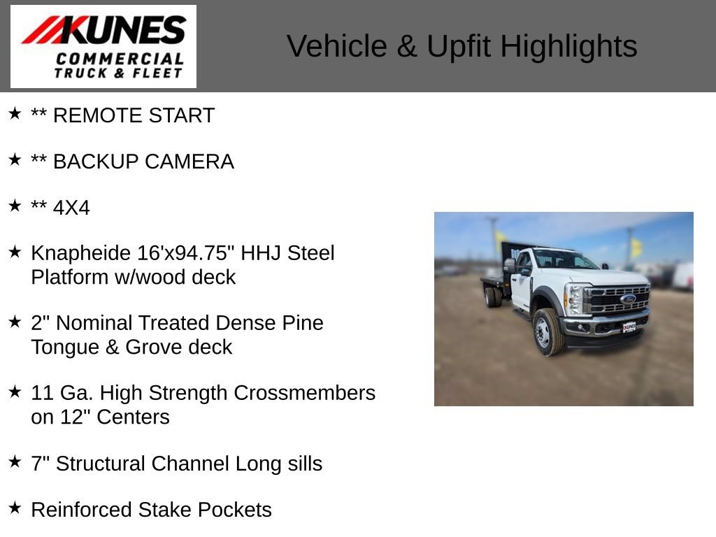 New 2026 Ford F600 4x4 Regular Cab Super Duty w/ XL Chrome Package image 3
