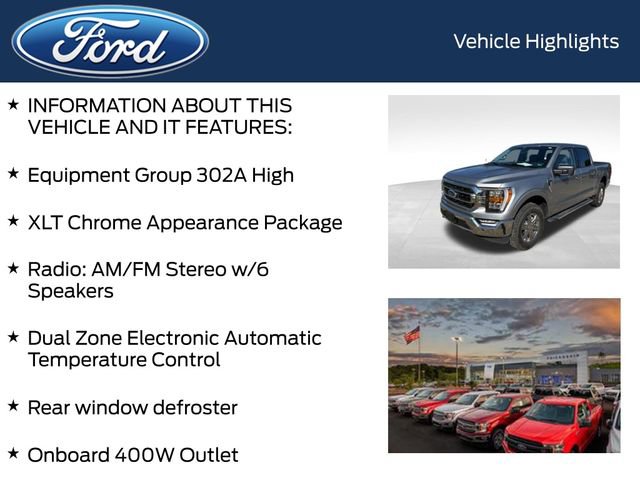 Used 2023 Ford F150 XLT w/ Equipment Group 302A High AWD/4WD image 4