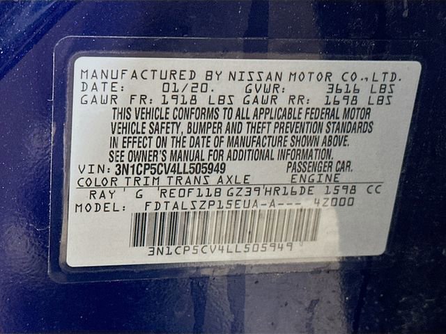 Used 2020 Nissan Kicks SV image 29