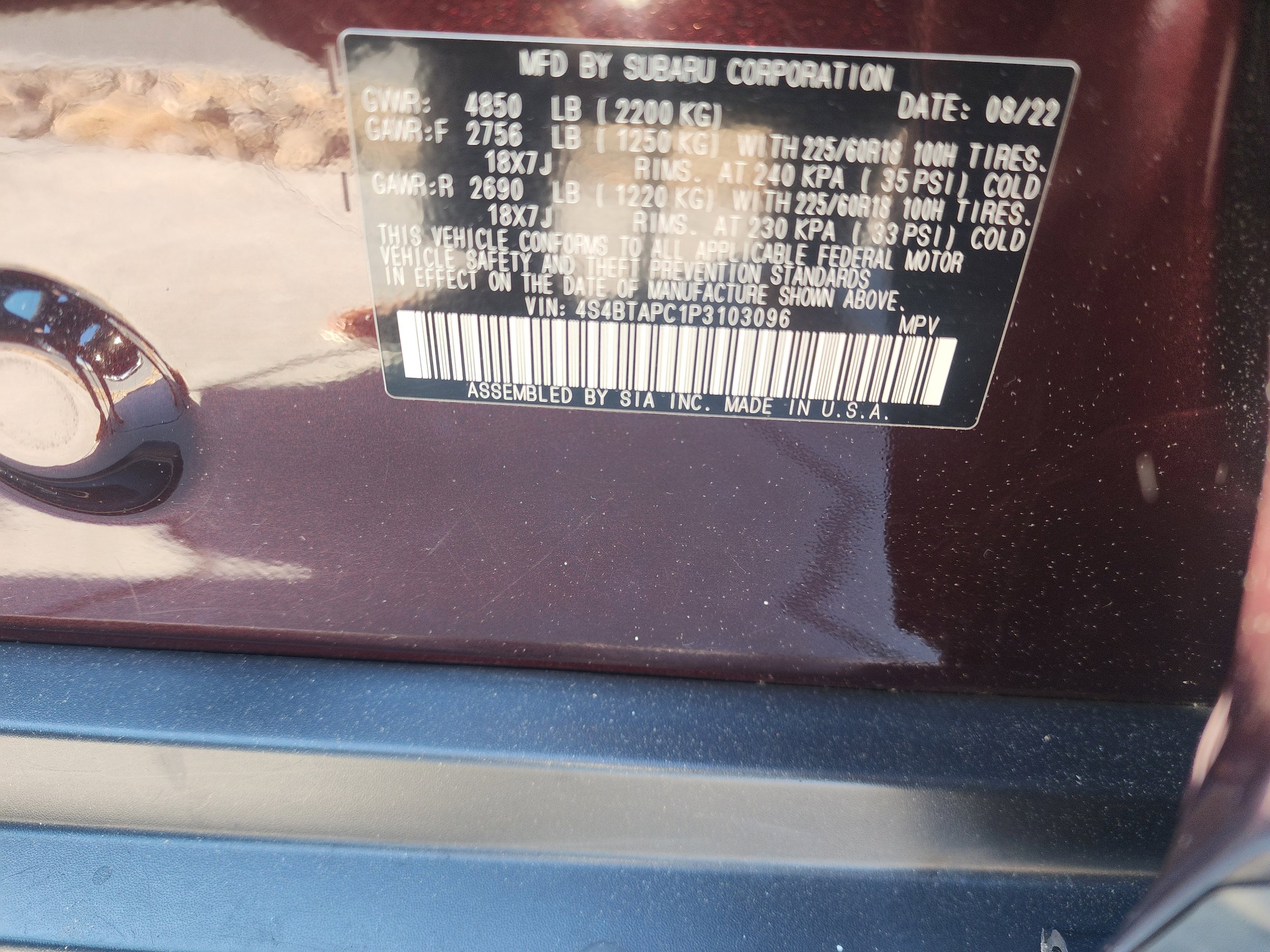 Certified 2023 Subaru Outback Touring w/ Popular Package #2 AWD/4WD image 9
