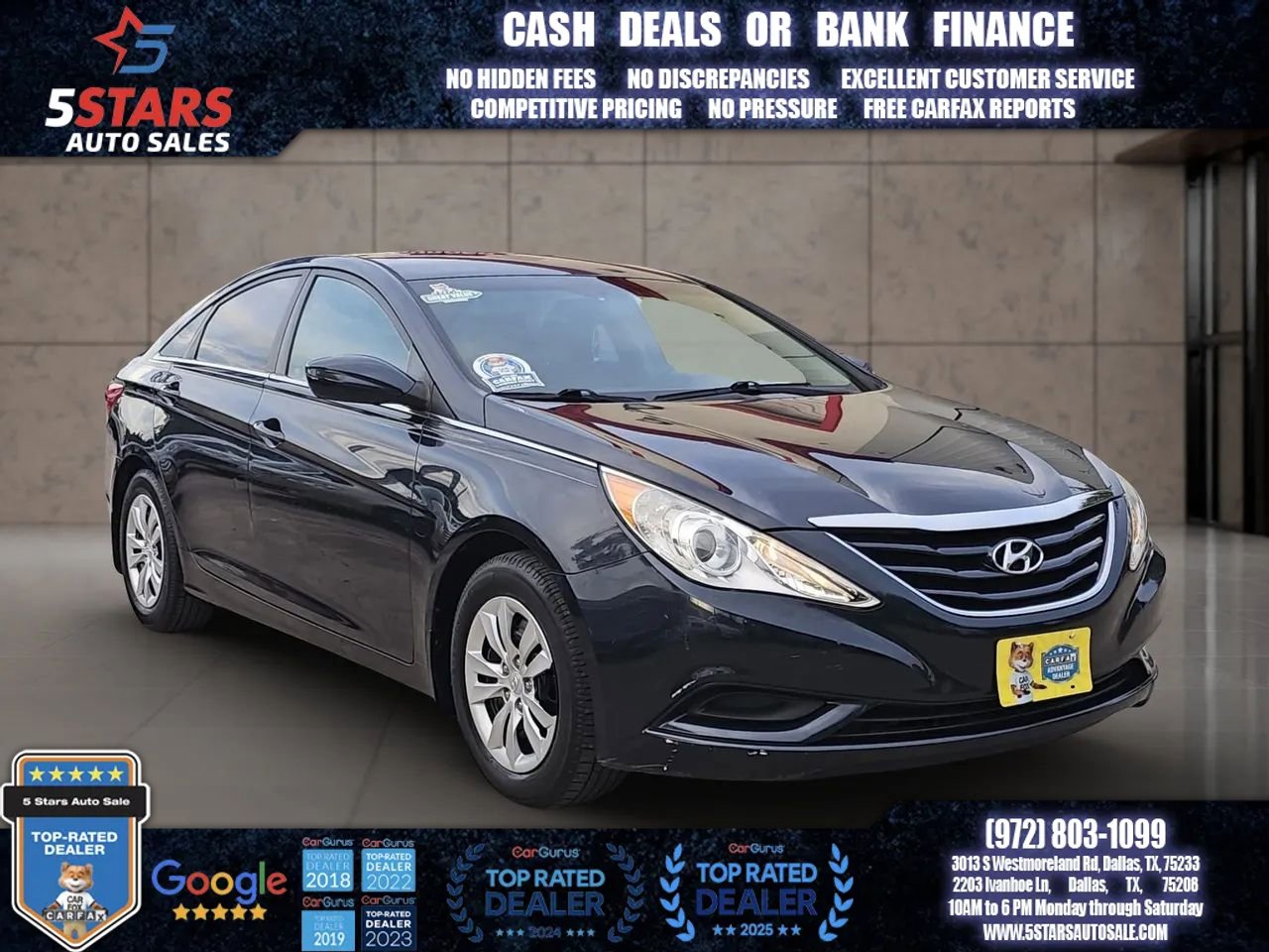 Used 2012 Hyundai Sonata GLS FWD image 1