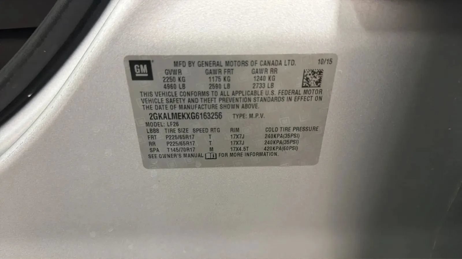 Used 2016 GMC Terrain SLE FWD image 23