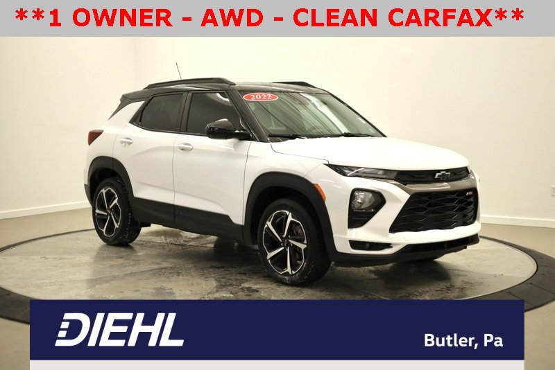 Used 2022 Chevrolet TrailBlazer RS w/ Technology Package