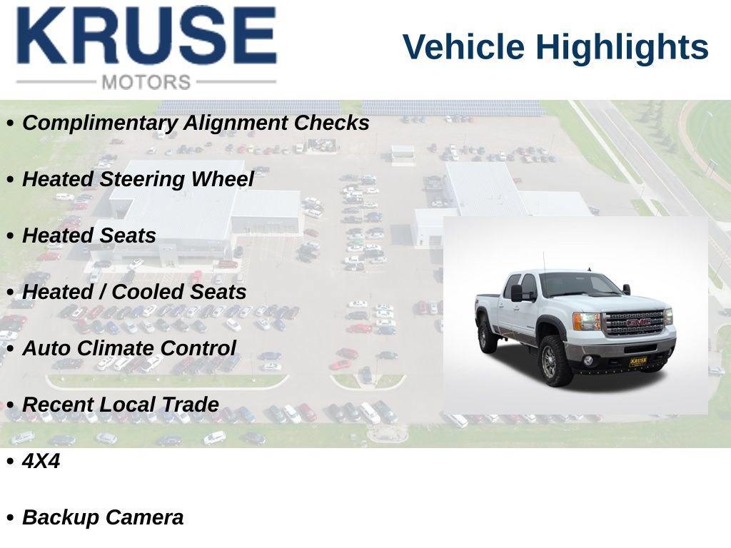 Used 2013 GMC Sierra 2500 SLT w/ Suspension Package, Off-Road AWD/4WD image 18
