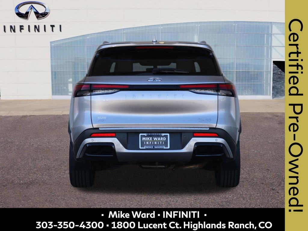 Certified 2023 INFINITI QX60 Luxe w/ Cargo Package AWD/4WD image 4