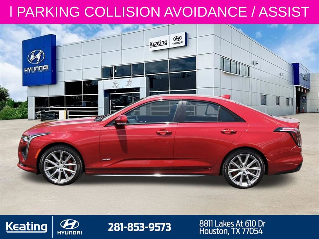 Used 2020 Cadillac CT4 V w/ Climate Package AWD/4WD image 8