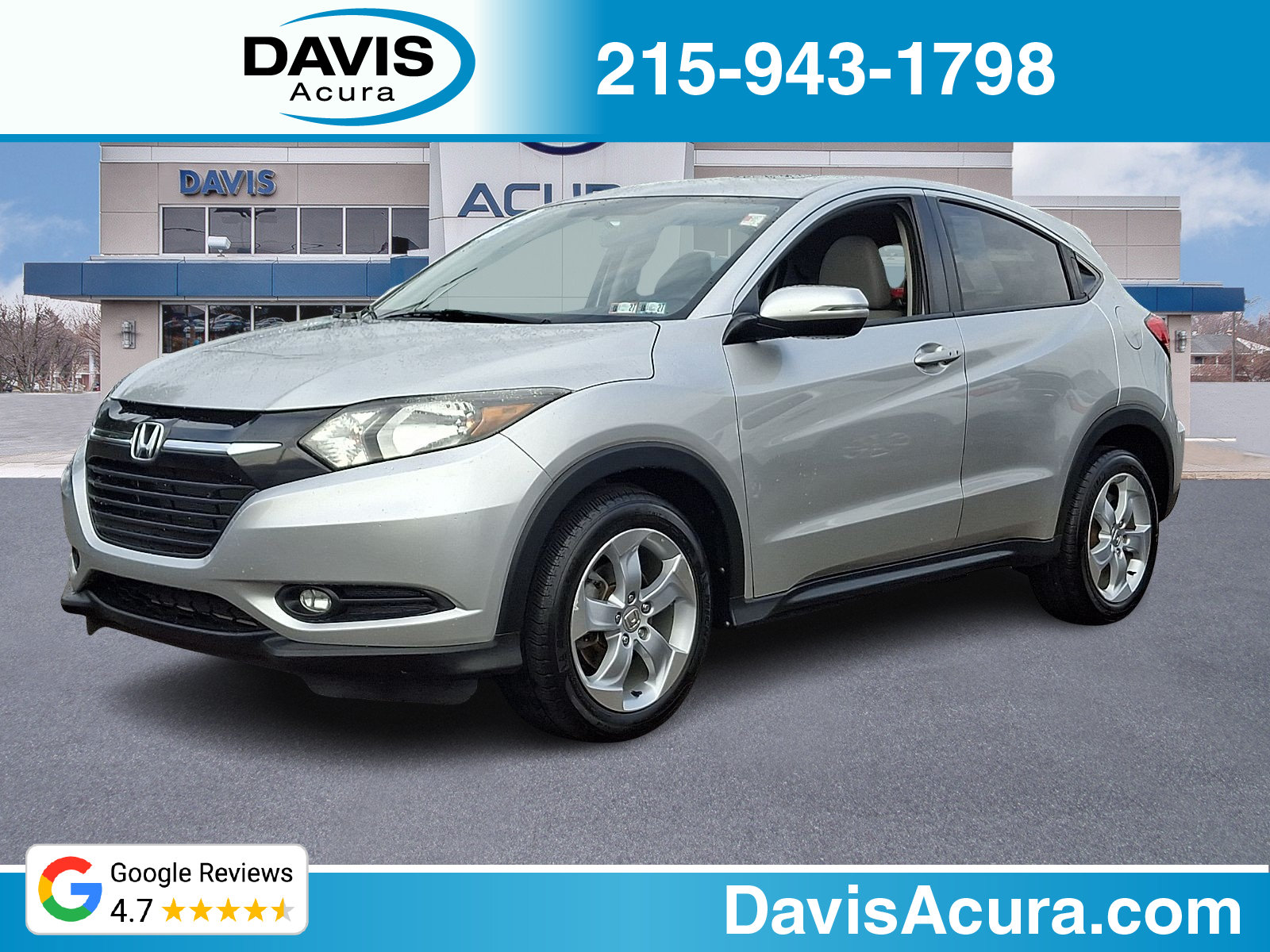 Used 2016 Honda HR-V EX image 1
