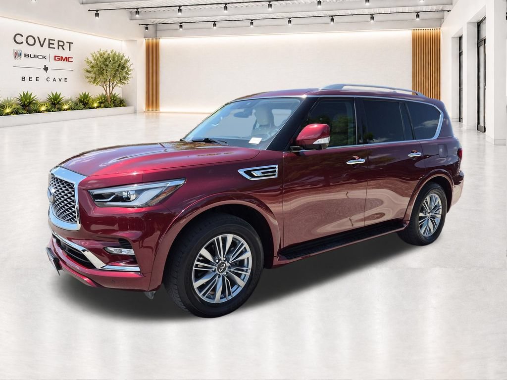 Used 2022 INFINITI QX80 Luxe w/ Cargo Package AWD/4WD image 4