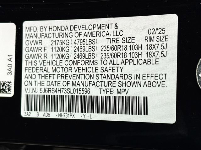 Certified 2025 Honda CR-V EX-L image 32