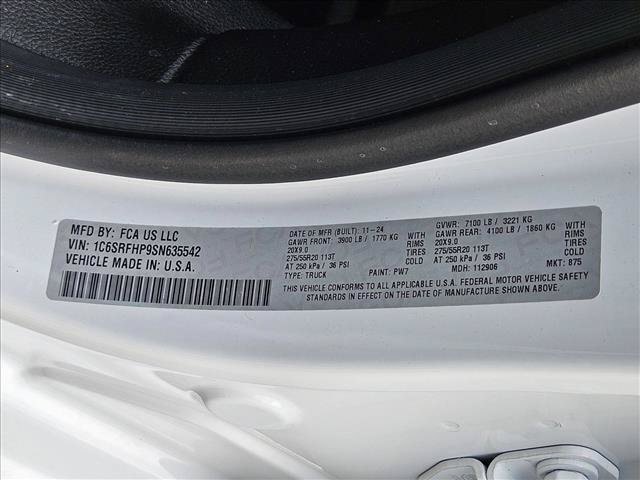 Used 2025 RAM 1500 Limited w/ Body Color Bumper Group AWD/4WD image 24