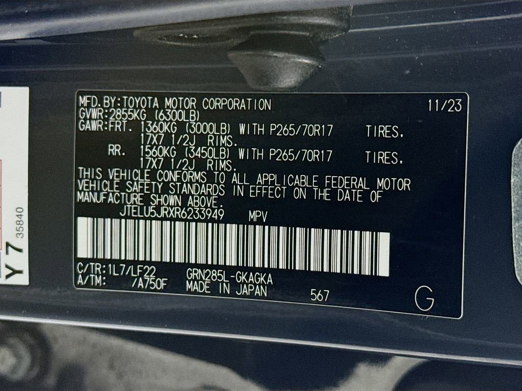 Certified 2024 Toyota 4Runner TRD Pro AWD/4WD image 36