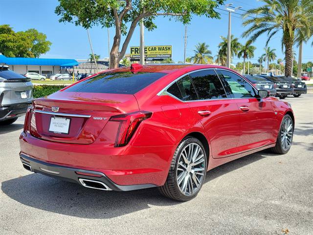 Certified 2023 Cadillac CT5 Premium Luxury w/ Parking Package RWD image 3