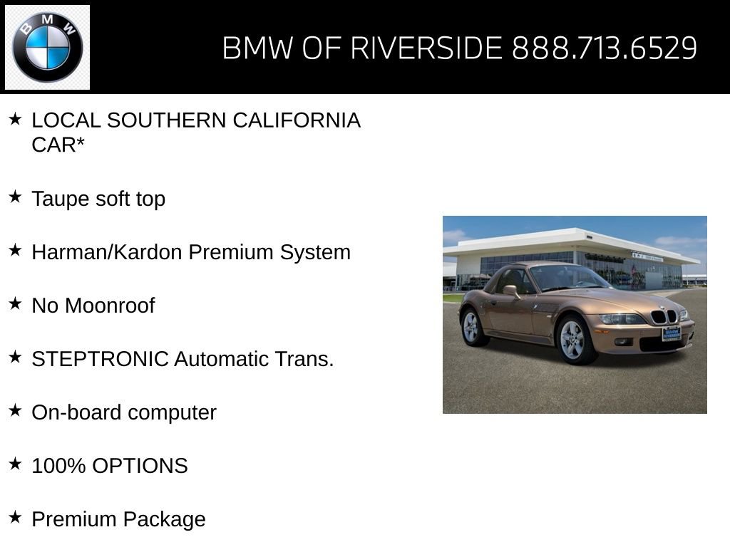 Used 2002 BMW Z3 2.5i RWD image 15