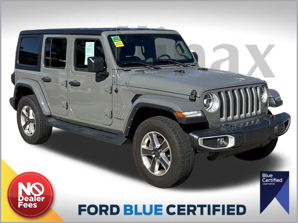 Used 2022 Jeep Wrangler Unlimited Sahara w/ LED Lighting Group