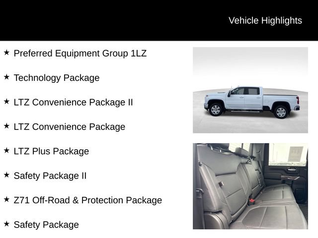 Used 2023 Chevrolet Silverado 2500 LTZ w/ LTZ Plus Package image 3