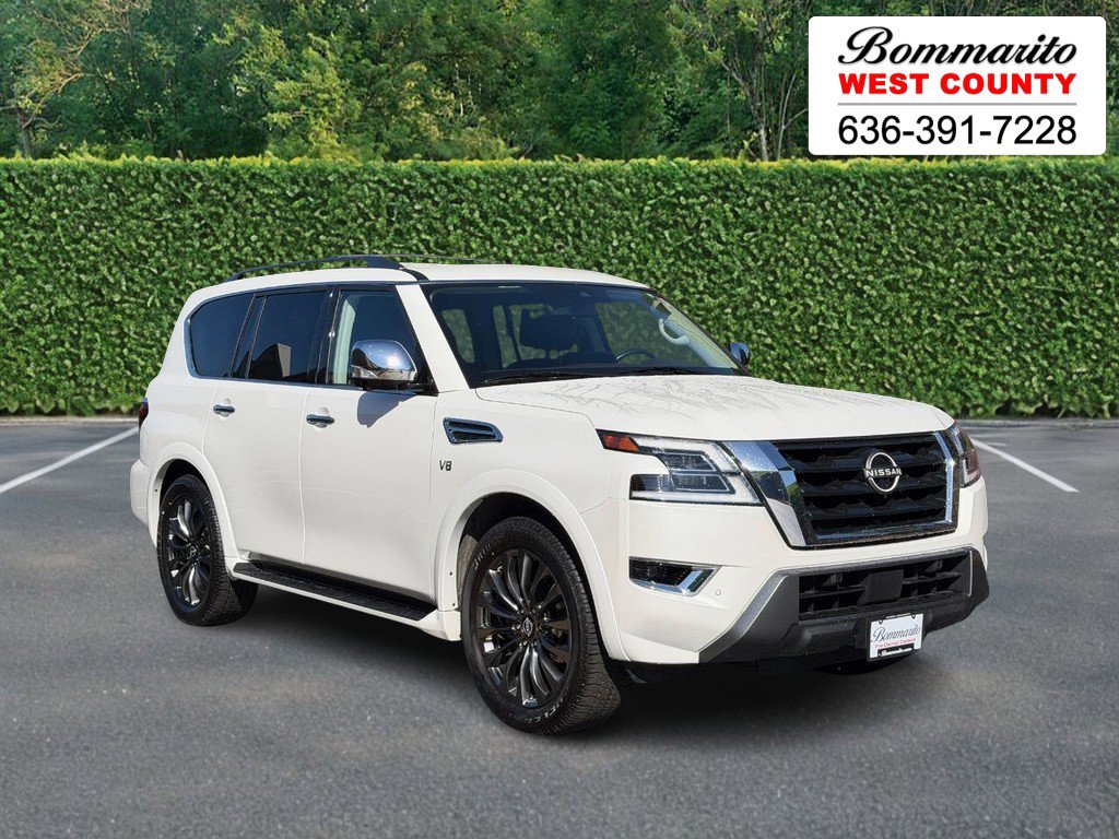 Used 2022 Nissan Armada Platinum w/ Captain's Chairs Package AWD/4WD image 1