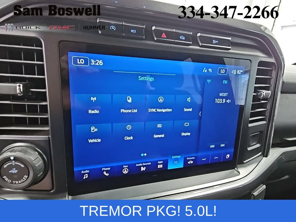 Used 2023 Ford F150 Tremor w/ Trailer Tow Package AWD/4WD image 16