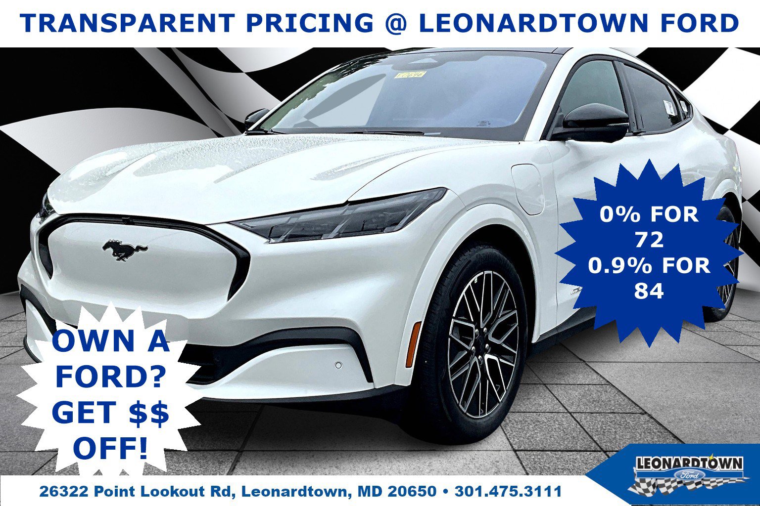 New 2025 Ford Mustang Mach-E Premium