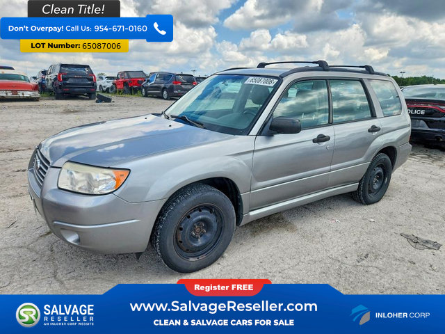 Used 2008 Subaru Forester 2.5X AWD/4WD image 1