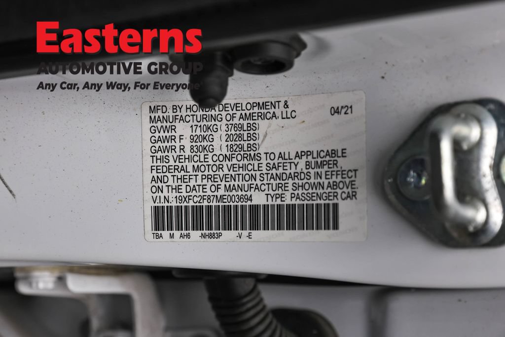 Used 2021 Honda Civic Sport image 32