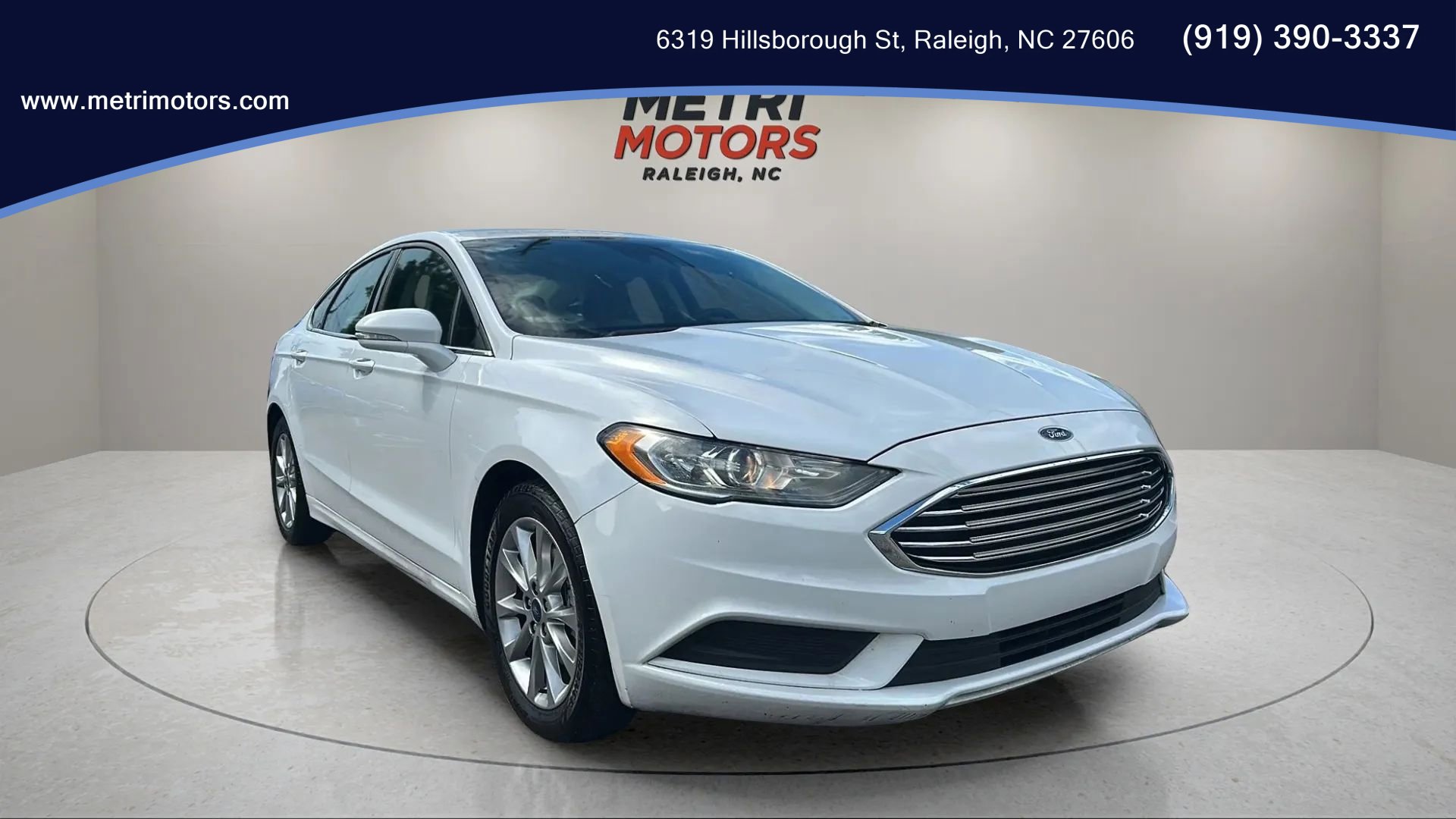 Used 2017 Ford Fusion SE