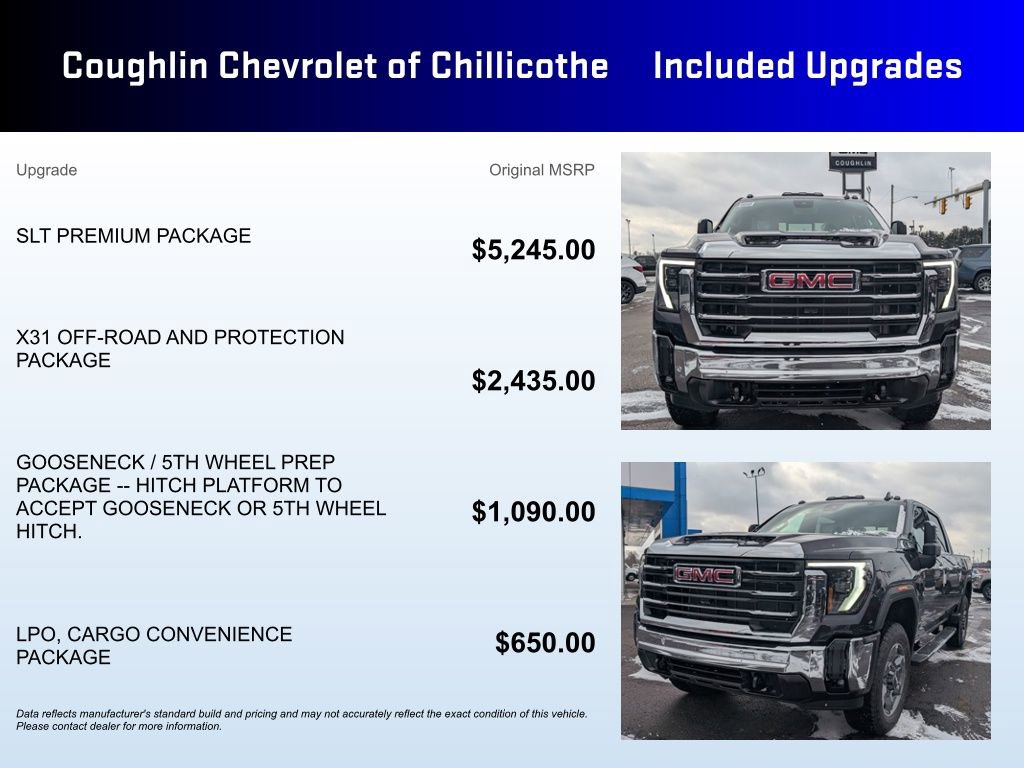 New 2026 GMC Sierra 2500 SLT w/ SLT Premium Package image 3