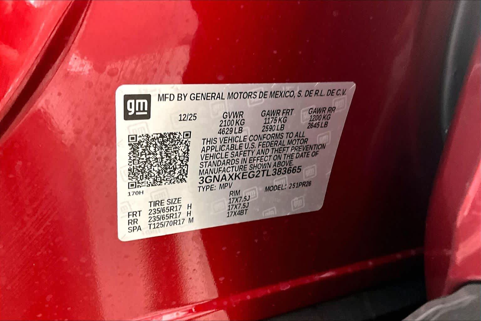Certified 2026 Chevrolet Equinox ACTIV w/ LPO, Floor Liner Package FWD image 69
