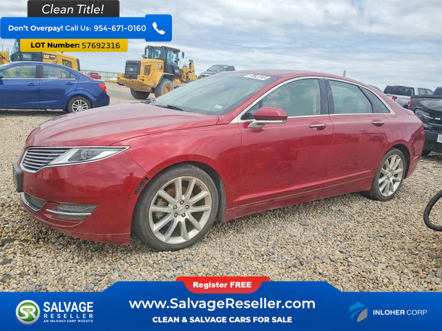Used 2016 Lincoln MKZ AWD w/ Equipment Group 200A Select image 1