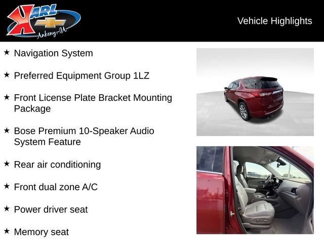 Certified 2021 Chevrolet Traverse Premier FWD image 2