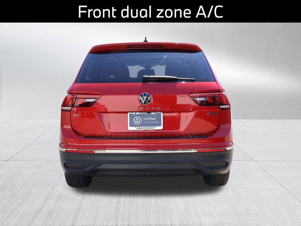Certified 2023 Volkswagen Tiguan SE w/ Panoramic Sunroof Package AWD/4WD image 8