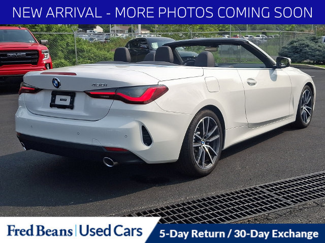 Used 2021 BMW 430i Convertible w/ Convenience Package RWD image 16