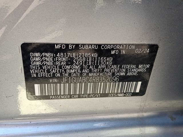 Used 2024 Subaru Impreza 2.0i AWD/4WD image 28