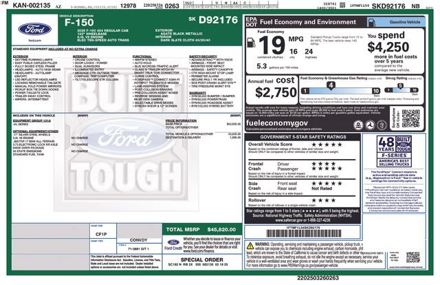 Used 2025 Ford F150 XL AWD/4WD image 16