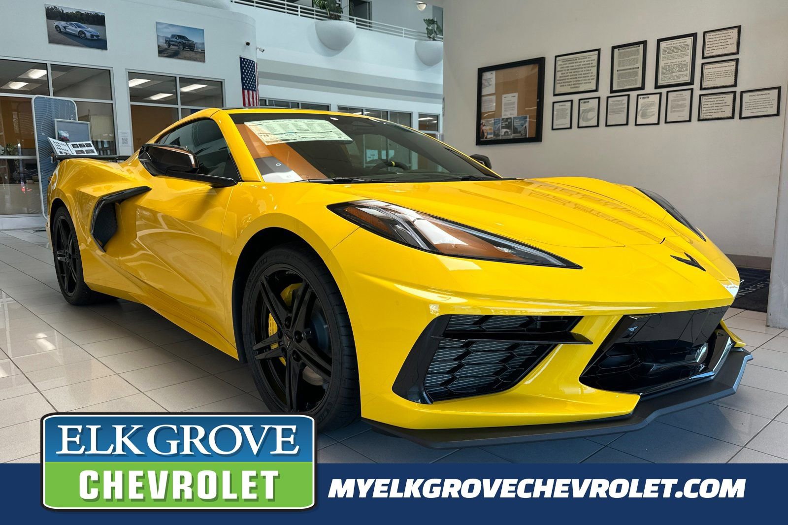 New 2026 Chevrolet Corvette Stingray Premium Cpe w/ Z51 Performance Package image 1