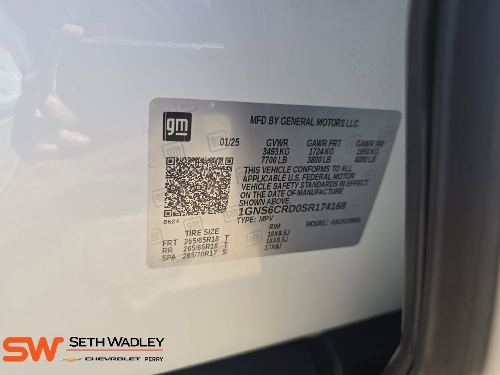 Used 2025 Chevrolet Suburban LT AWD/4WD image 35
